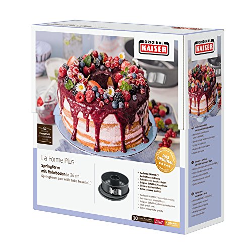 Kaiser La Forme Plus Forma Do Ciasta, Powłoka Nieprzywierająca, Czarny - obrazek 2