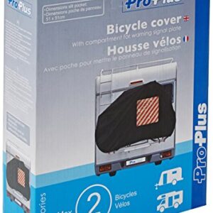 Proplus 330286 Pokrowiec, Czarny, 290 x 180 cm