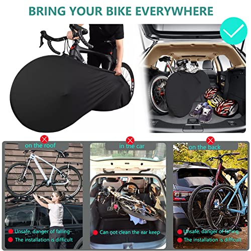 Pokrowiec na rower, zintegrowany pokrowiec na rower, osłona uchwytu, p - obrazek 9