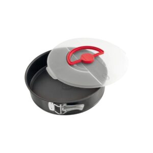 Dr.Oetker Forma do pieczenia Bake & Go z pokrywką Ø 26 cm w kolorze cz