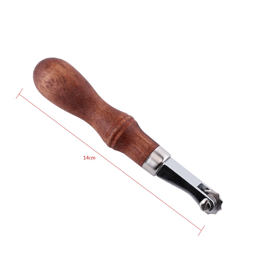 1pc Leathercraft Spacer Prägesystem Set Leder Nähen Design-Tool für Ha - obrazek 8