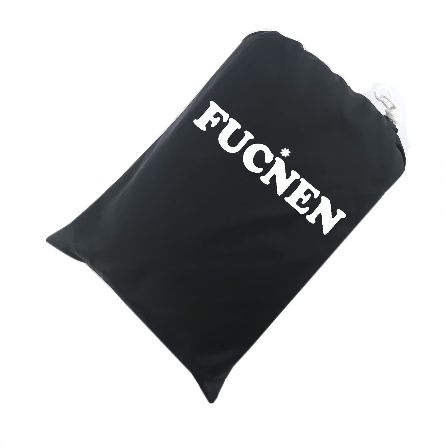 FUCNEN Duży pokrowiec na rower do przechowywania roweru czarny pokrowiec przeciwdeszczowy na 2 3 rowery ulepszony wytrzymały materiał Oxford 210D ochrona przed kurzem deszczem ochrona przed promieniowaniem UV do Mountain Road Cruiser 3-kołowy rower L - obrazek 2