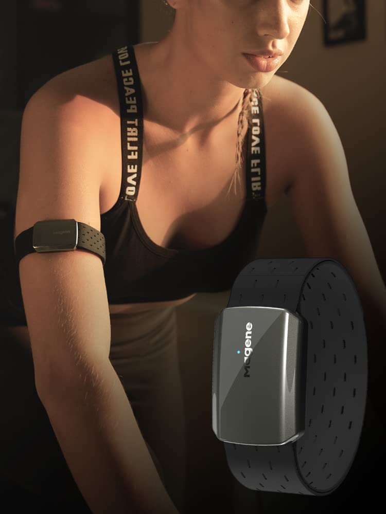 Bransoletka Magene H803 z pulsometrem - Wodoszczelność IP67, Bluetooth 4.2 i ANT, kompatybilna z Wahoo Zwift Strava Elite HRV - obrazek 2