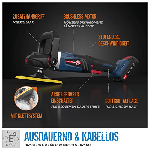 Güde Akumulatorowa maszyna do polerowania PM 18-0 BL (Easy-Energy-Exch - obrazek 10