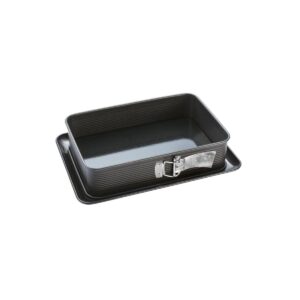 Forma do pieczenia Zenker 7021 Lasagne DELUXE z emaliowaną płaską podstawą - idealna ochrona przed wyciekiem!