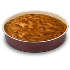 32 cm Round Ceramic and Granite Coated Baking Pan for Cakes, Pizzas, and Sponge Cakes - NAVA Cake and Pastry Form - Polish Made