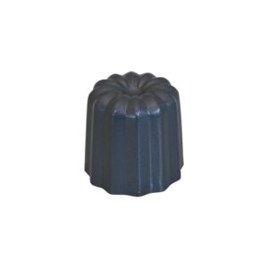 Forma do Cannelés DE BUYER 4718.05 Ø 55 cm – zestaw 4 sztuki: profesjonalne narzędzie do pieczenia francuskich wypieków