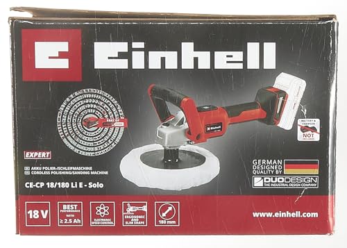 Einhell Akumulatorowa polerka/szlifierka CE-CP 18/180 Li E-Solo Power - obrazek 3