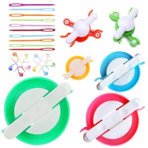 Maszynka do robienia pomponów, 5 rozmiarów, zestaw narzędzi do robieni