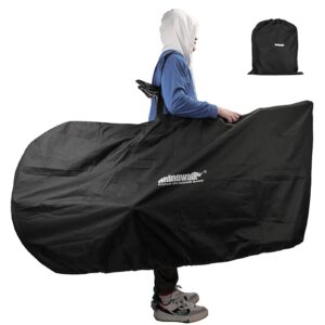 Składana torba rowerowa HONTIUS 26–275 cala: lekka, transportowa, idealna do podróży samolotem, samochodem i pociągiem