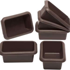 Lurch 85078 Mini forma, silikon, brązowy, 9 cm x 5,6 cm x 3,9 cm