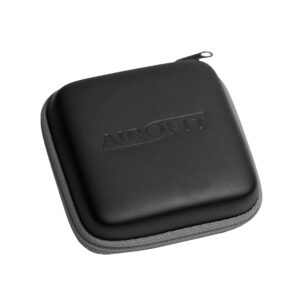 Pokrowiec Airofit Pro | Twarda obudowa ochronna dla trenera oddechu Pro 10 x 10 cm – czarny/szary