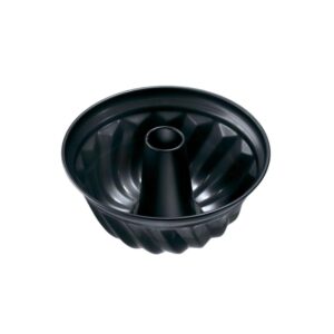 Forma do pieczenia babeczek premium 25 cm, kolor czarny metaliczny - w