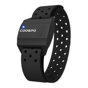 COOSPO Monitory tętna opaska optyczny czujnik tętna Bluetooth 4.0 ANT+