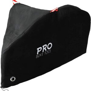PRO BIKE TOOL XXL Bike Cover for 2-3 Bikes - Outdoor Shelf Bike Rack Storage - Weatherproof Protection for Garden, Garage, or Indoor Use - Mountain Bike Cover in Polish