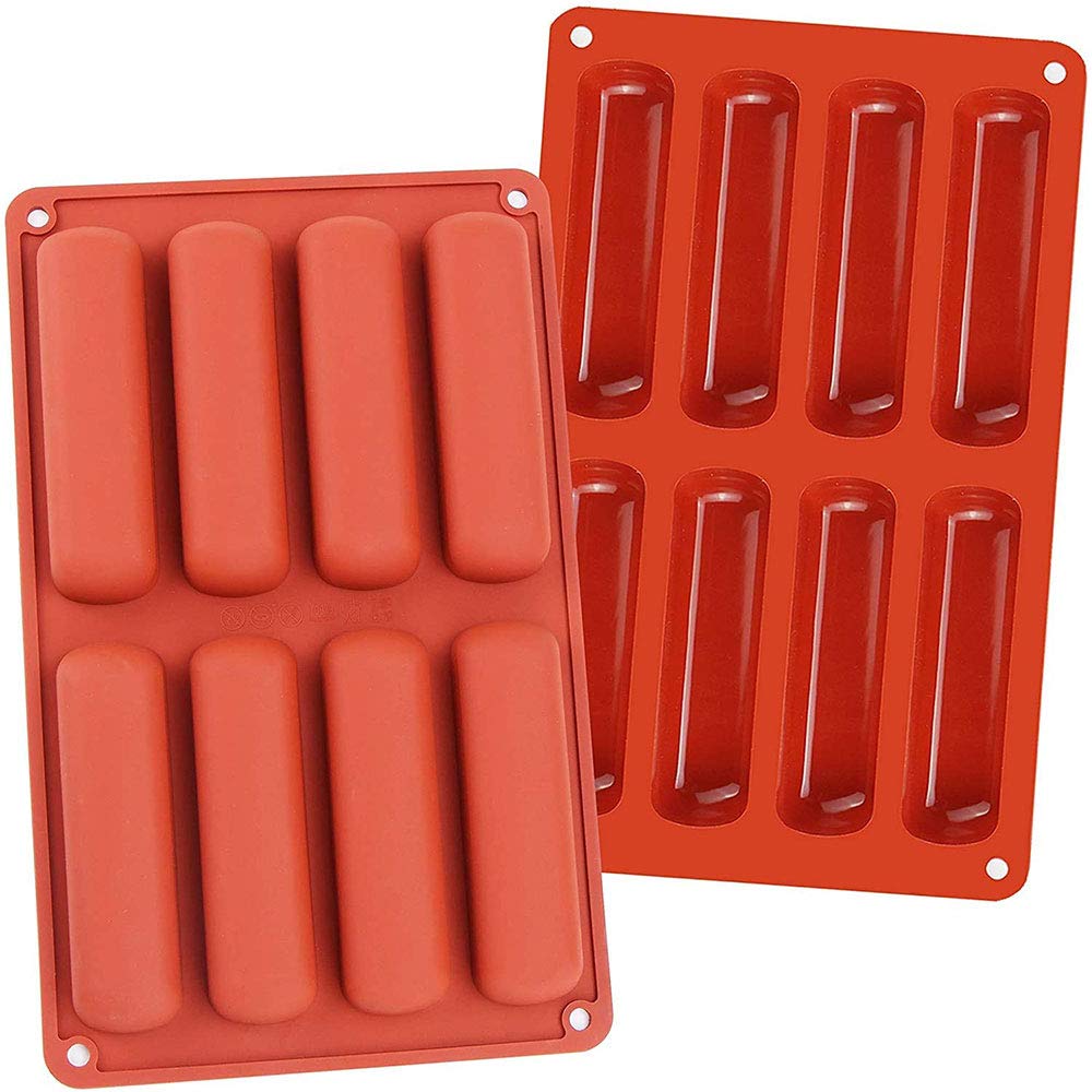 2 formy silikonowe na ciastka, prostokątne, silikonowe formy do batoni - obrazek 9
