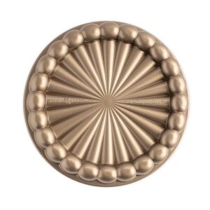 Forma do ciasta Nordic Ware z aluminium w kolorze złotym - idealna na 22 cm (83577)