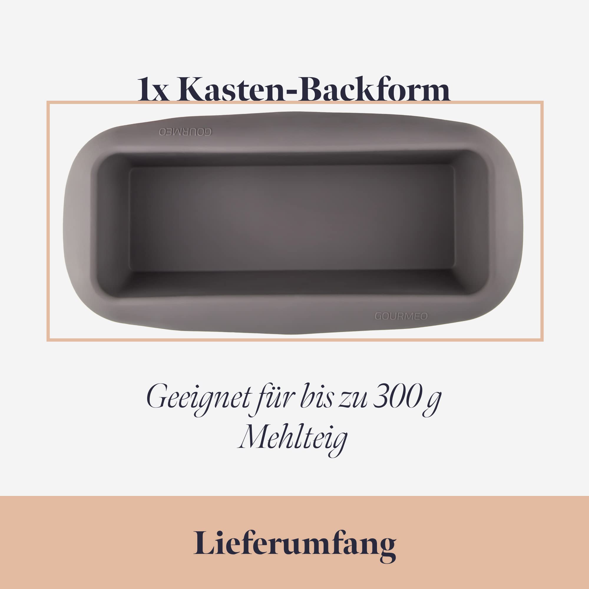 Prostokątna silikonowa forma do pieczenia ciast, chleba i ciasta, do p - obrazek 4