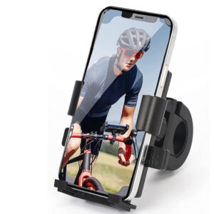 Uniwersalny uchwyt na telefon komórkowy SZZXS do roweru górskiego i skutera z obrotem o 360° dla smartfona od 3,5 do 7 cali