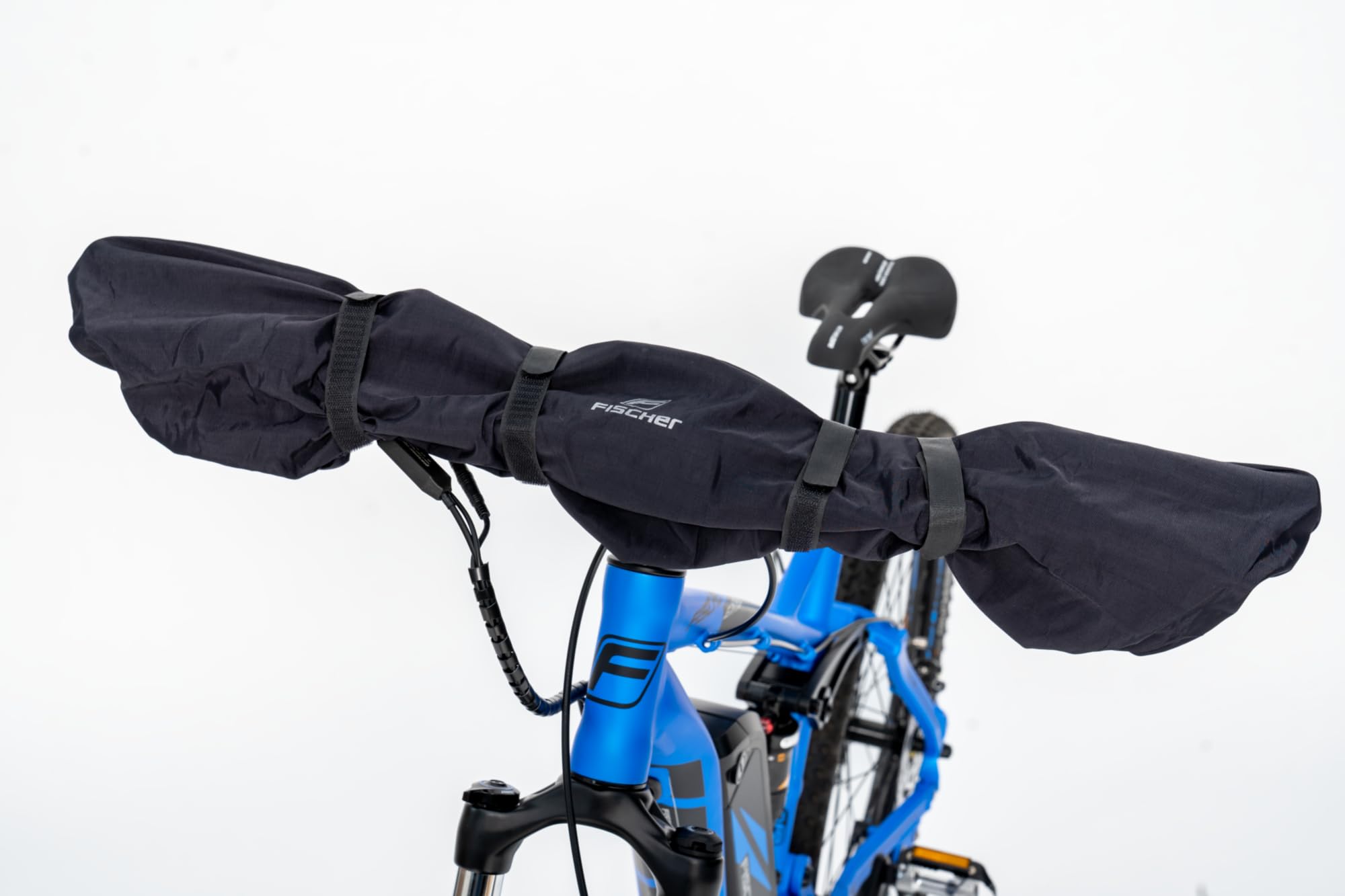 Fischer Pokrowiec Ochronny na Rowery Elektryczne - Uniwersalne Mocowanie, Ochrona przed Wilgocią, Kurzem i Brudem - obrazek 5