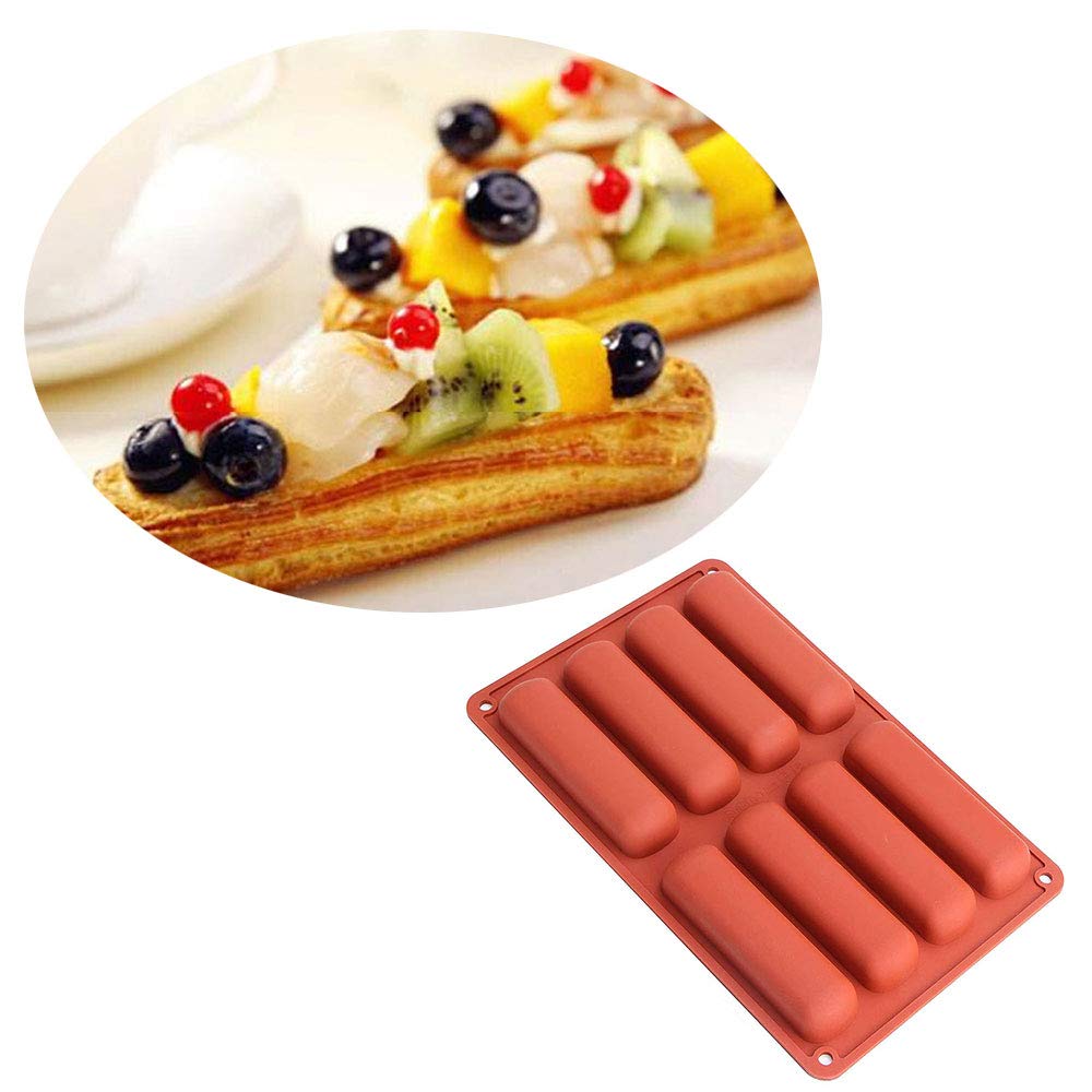 2 formy silikonowe na ciastka, prostokątne, silikonowe formy do batoni - obrazek 4