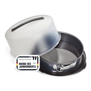 Zenker Tortownica z pokrywą transportową Ø 28 cm Deluxe, forma do piec