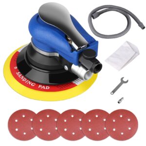 Polerka na Sprężone Powietrze z Workiem na Kurz, Polerka z Wbudowanym