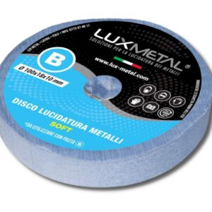 Tarcza szlifierka koła 100 mm do polerowania Lux Metal Bawełna B End - Eliminuje tlenek i rdzę, poleruje aluminium, stal nierdzewną, mosiądz, miedź, brąz, żelazo