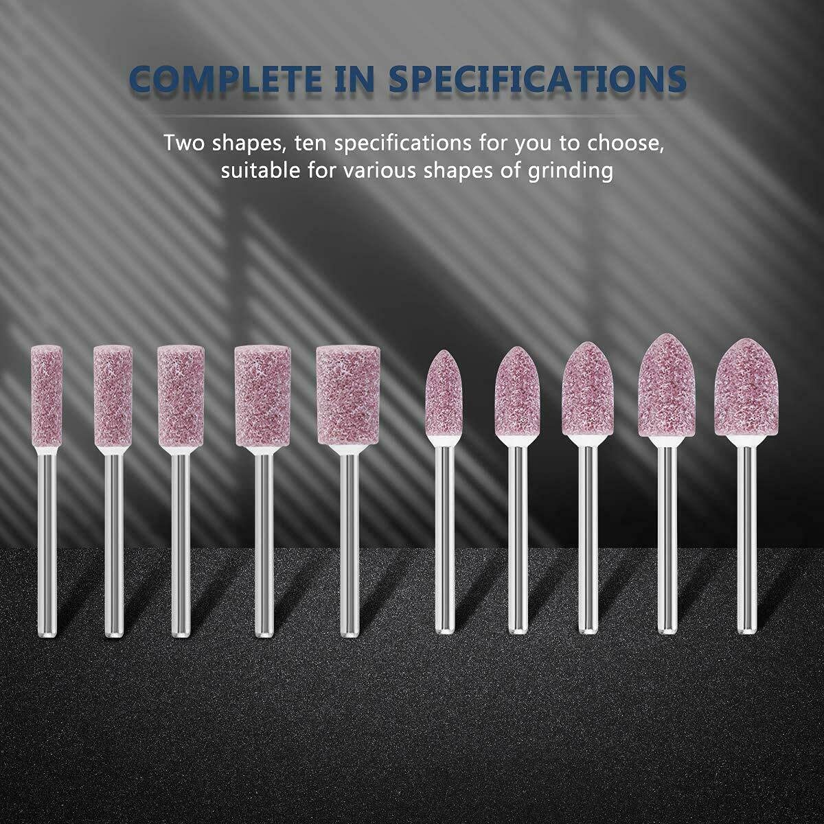 100 sztuk trzpieni szlifierskich 3 mm trzpienie polerskie kołki polers - obrazek 4