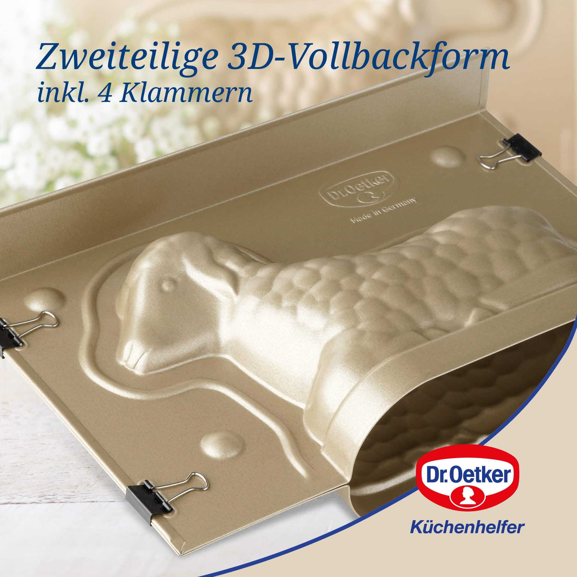 Dr. Oetker Forma do pieczenia baranka wielkanocnego na Wielkanoc - poj - obrazek 5