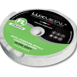 Tarcza ściernica koła 100 mm do polerowania Lux Metal Bawełna Flanelowa FL Ultra Fine - Idealna do aluminium, stali nierdzewnej i innych metali