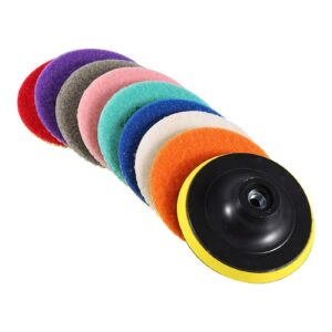 Tarcze szlifierskie do wilgotnych diamentowych padów polerskich - specjalny środek wiążący, duża siła szlifowania i gładkość - idealne do marmuru, granitu i betonu - 100 mm