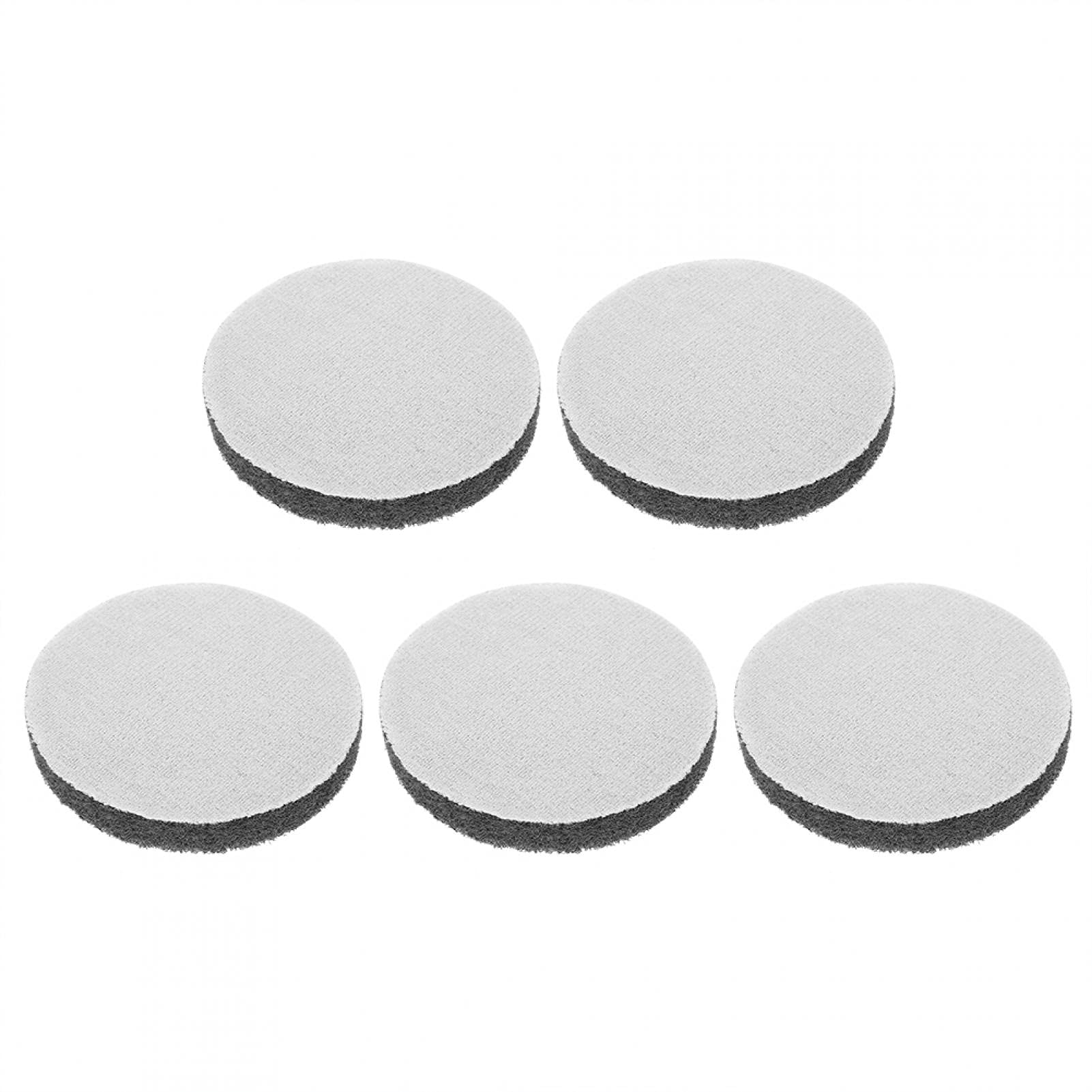 5 Sztuk 5-Calowe Okrągłe Gąbki Polerskie 125 Mm Gąbki Do Szorowania Samoprzylepne Akcesoria Do Szlifowania Tarcz Do Usuwania Zadrapań Z Powierzchni Pojazdu - obrazek 2