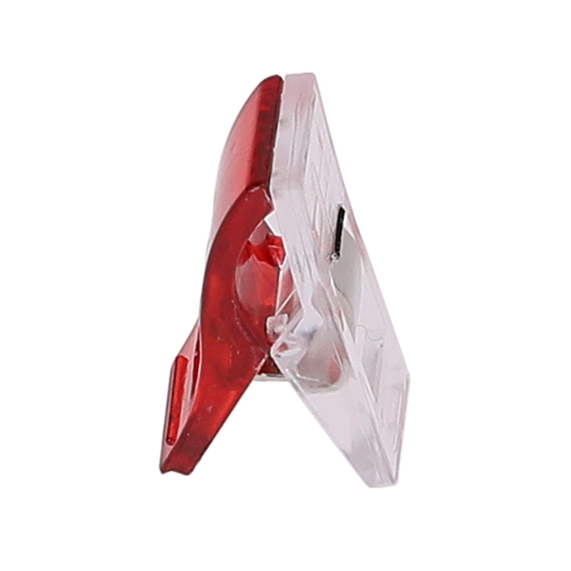 100 Materiałowych Klamerków do Szycia WonderClips w Kolorze Czerwonym - Akcesoria do Szycia o Wysokiej Jakości - obrazek 5