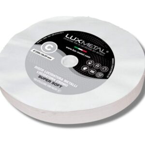 Tarcza szlifierka koła do polerowania Lux Metal bawełna miękka C Super Fine 200 mm - idealna do polerowania różnych materiałów!