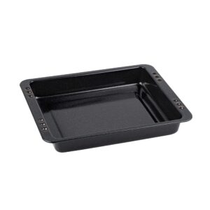 Black Enamel Baking Form 285 x 23 x 4 cm - CHG 3394-52/53: Durable and Stylish Polish Kitchen Essential