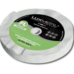 Tarcza szlifierka koła do polerowania Lux Metal Bawełna Flanelowa miękka FL Ultra Fine 150 mm - Idealna do polerowania luster z aluminium, stali nierdzewnej, mosiądzu i więcej!