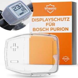 Wheeloo Transparente Schutzhülle für Bosch Purion Bedieneinheit 100% D