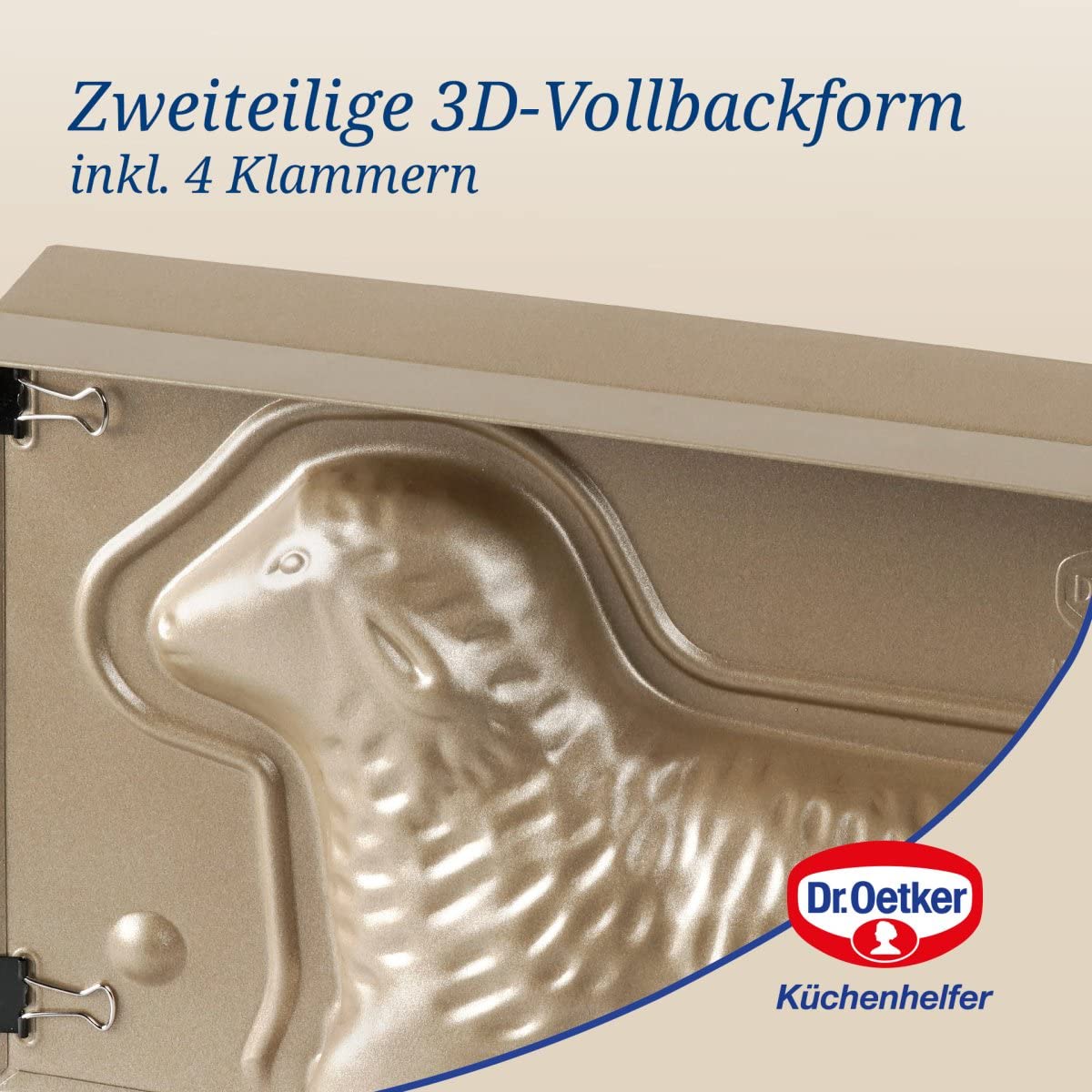 Forma do pieczenia "Baranek" 900ml - obrazek 6