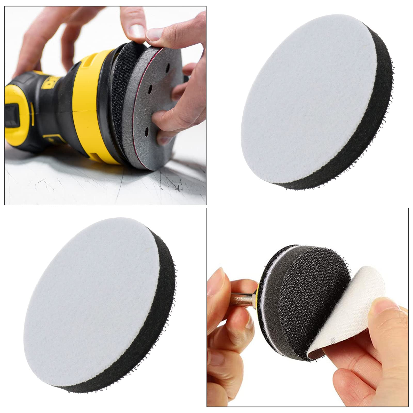 2 szt. 7,5 cm szlifowanie miękka podkładka bufor gąbka interfejs piank - obrazek 5