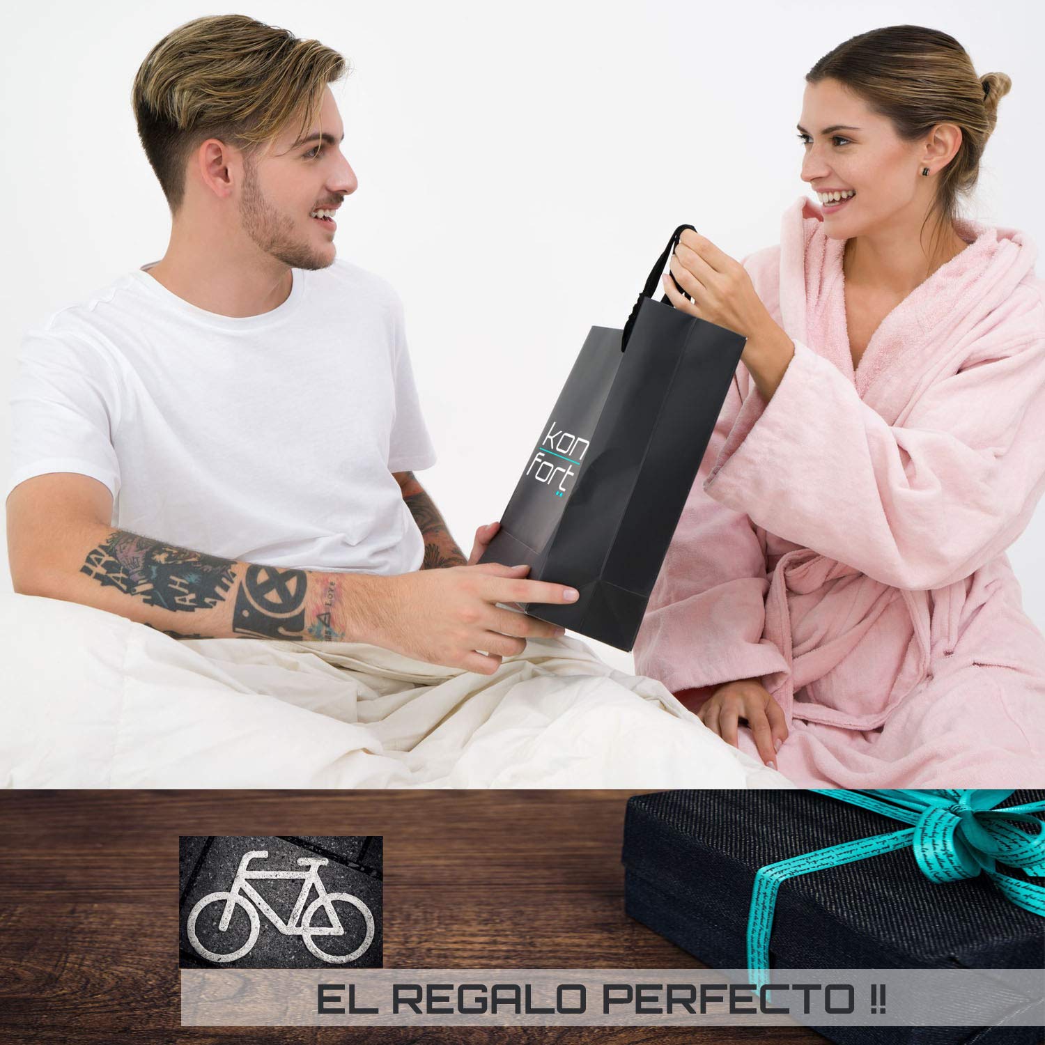 Pokrowiec na rower Kon-fort z kłódką Ripstop Plus - Wodoszczelny, UV, deszcz, śnieg - 200x75x110 cm - obrazek 2