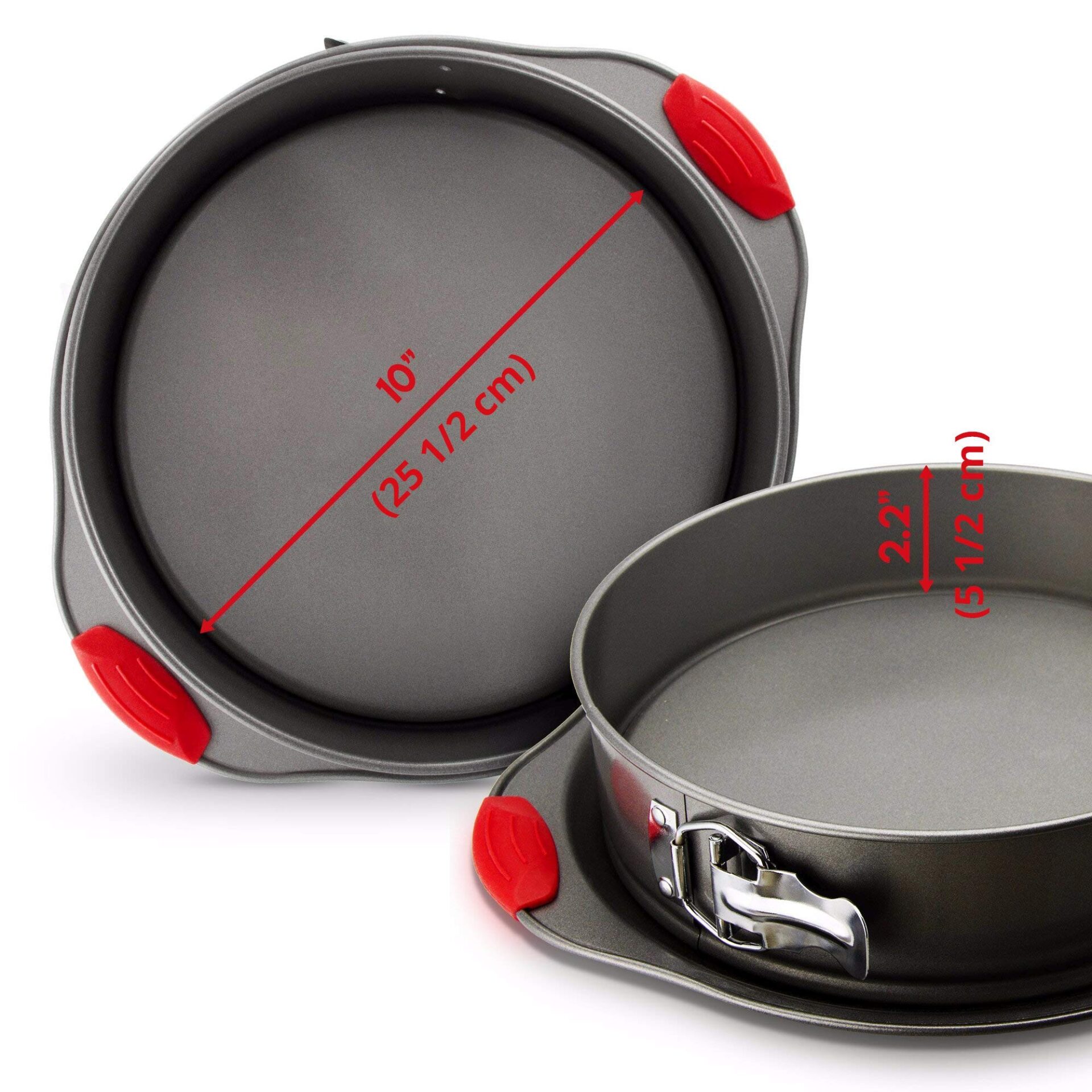 Boxiki Kitchen 25 cm nieprzywierająca forma sprężynowa, profesjonalna - obrazek 4