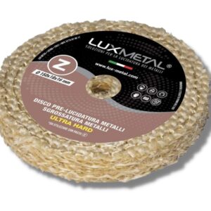 Tarcza ścierna Sizal Lux Metal 150 mm - Eliminuje zarysowania i rdzę, idealna do polerowania metali (aluminium, stal nierdzewna, mosiądz, miedź, brąz, żelazo)