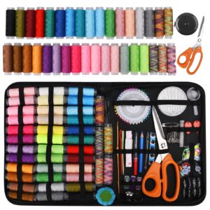 HEPAZ Zestaw do szycia, 200 szt., zestaw akcesoriów do szycia premium