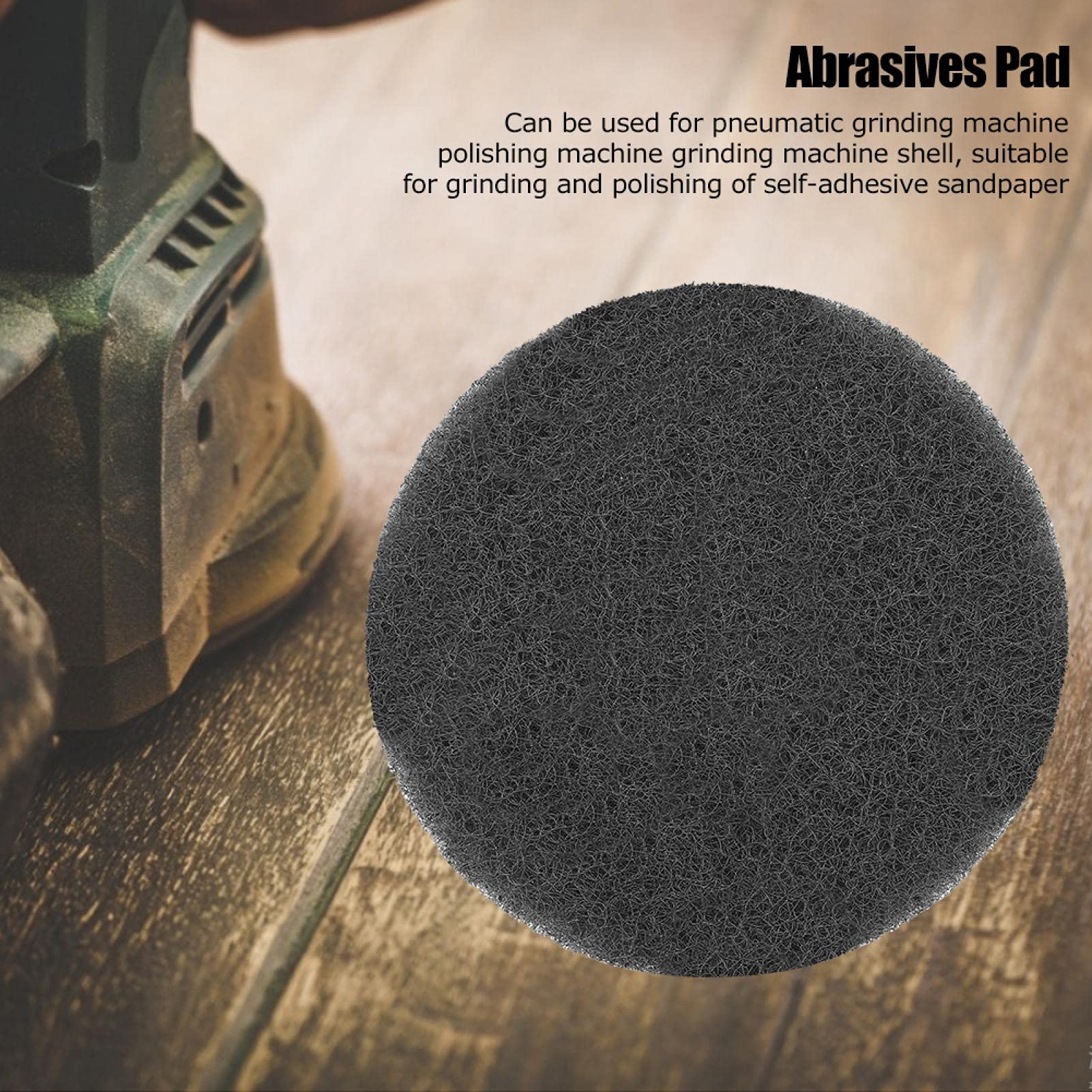 5 Sztuk 5-Calowe Okrągłe Gąbki Polerskie 125 Mm Gąbki Do Szorowania Samoprzylepne Akcesoria Do Szlifowania Tarcz Do Usuwania Zadrapań Z Powierzchni Pojazdu - obrazek 5