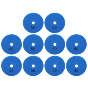 Narzędzie do polerowania płyt 10 szt. 76 cm - Tarcze szlifierskie diamentowe do marmuru, betonu i kamieni - 50 oczek