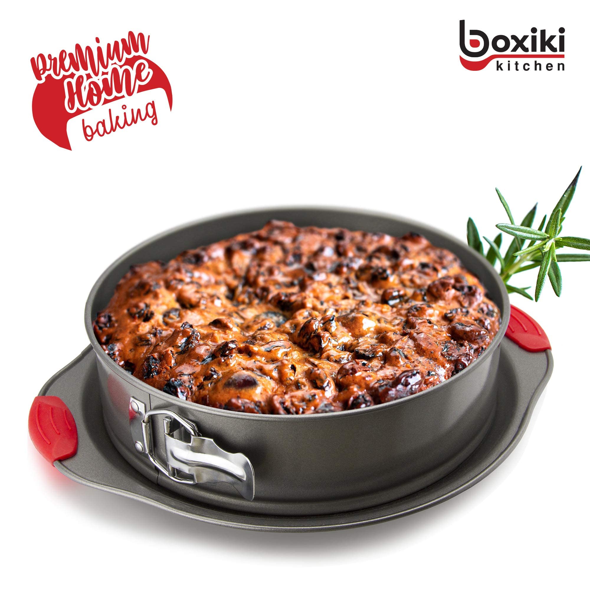 Boxiki Kitchen 25 cm nieprzywierająca forma sprężynowa, profesjonalna - obrazek 2