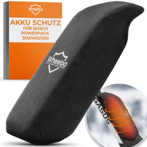 Pokrowiec ochronny na akumulator e-bike z otworem na uchwyt na butelkę