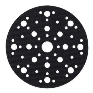 Interface Cushion Pad - profesjonalna tarcza polerska - miękka podkładka buforowa do tarczy szlifierskiej/polerskiej - miękka podkładka poprawiająca przyczepność tarcz szlifierskich - Fi 150/10 - 56 otworów