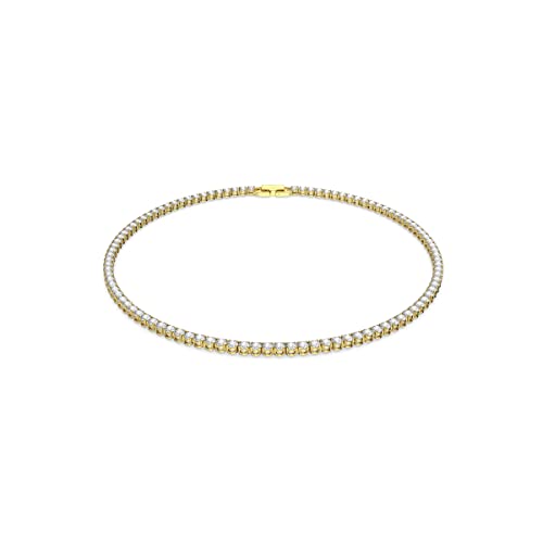 Swarovski Tennis Dlx Collection Necklace - Polish Design with Sparkling Crystals